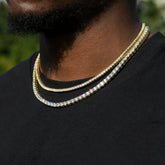 Iced Tennis Chain - 3mm - ViViGleam